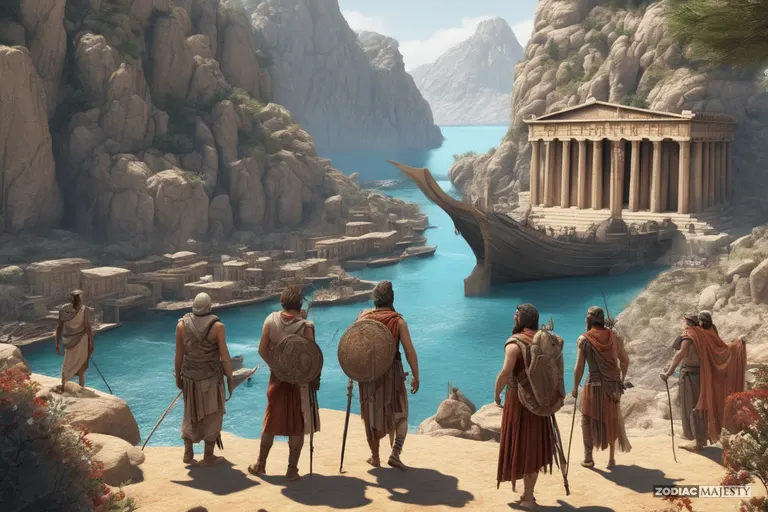 Jason and the Argonauts reached their destination - Zodiac MAjesty