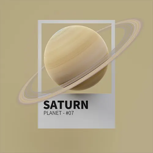 Planet Saturn-Zodiac Majesty
