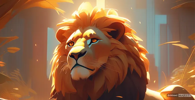 The Lion The Majestic and Confident Leo Symbol
