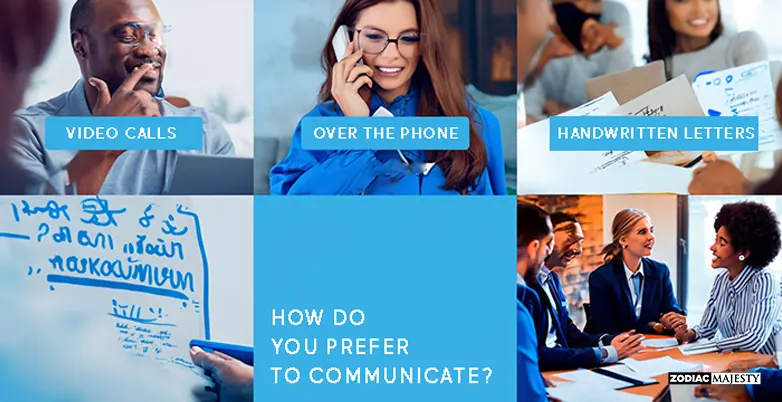 How do you prefer to communicate