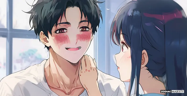 How do you react when she compliments you