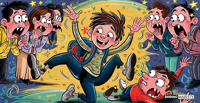 How do you react when you trip and fall in public