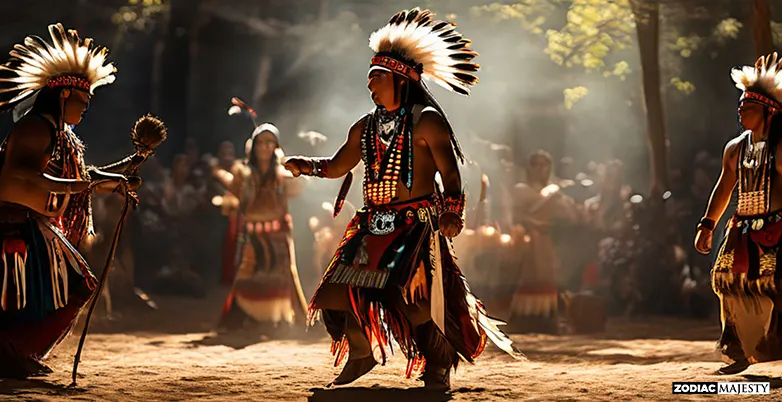 Native 10- Native American tribes often perform ceremonial dances to honor nature