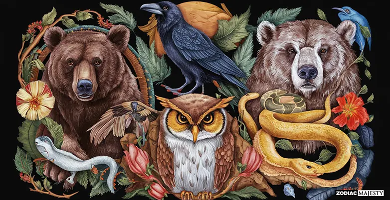 Native 5- The Native American zodiac sign known for its transformative and intuitive nature