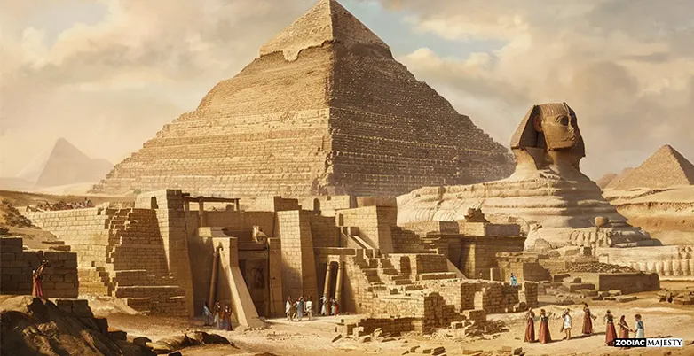The Great Pyramid of Giza was built as a tomb for Pharaoh Khufu-q1