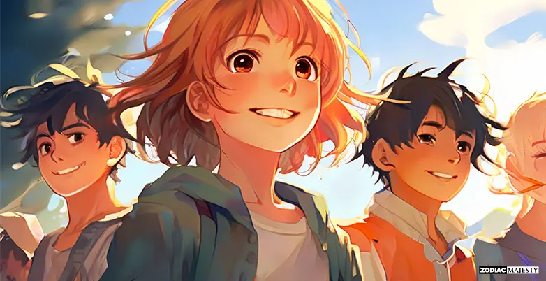 a happy friends gathering