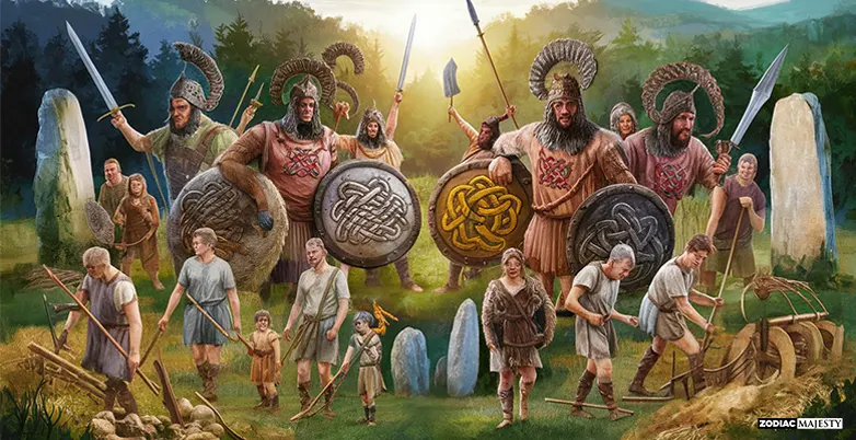 legendary Celtic hero-q10
