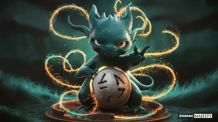 A strange creature gives you a magical riddle-1