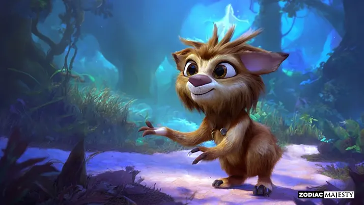 In a mystical forest, you encounter a talking animal who asks for your help