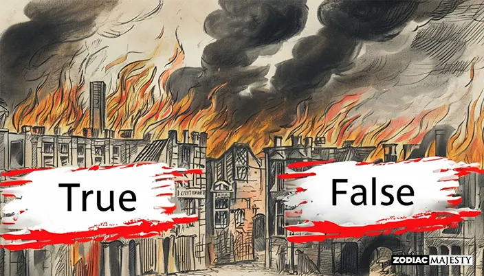 The Great Fire of London occurred in 1666