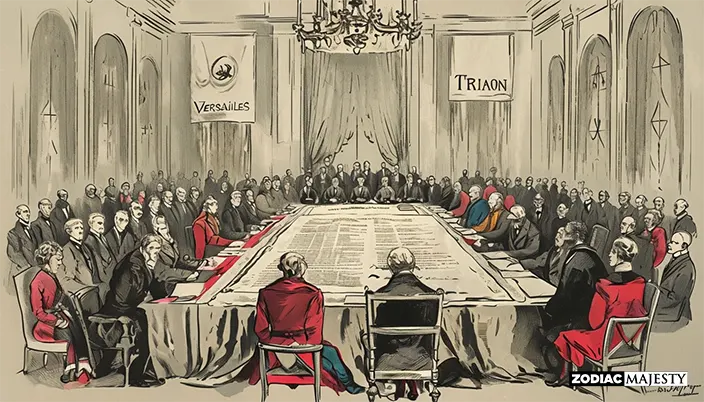 The Treaty of __ ended World War I