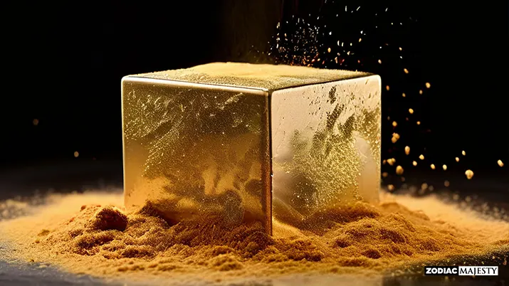 The chemical symbol for gold is