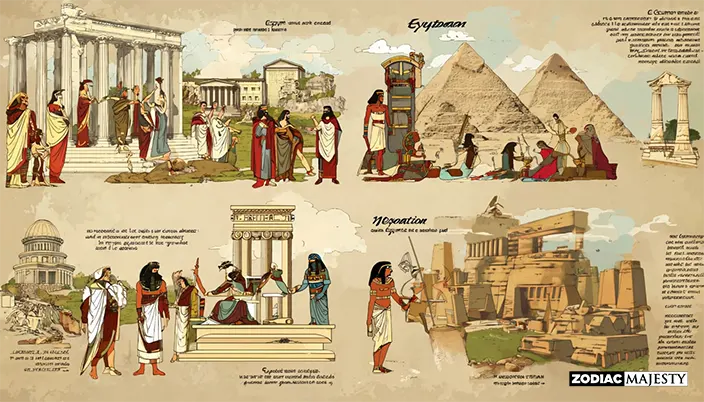 Which ancient civilization built the pyramids