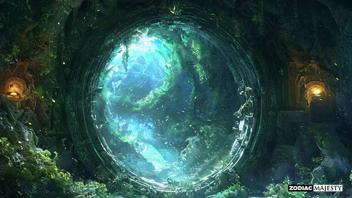 You stumble upon a hidden portal to a mythical realm